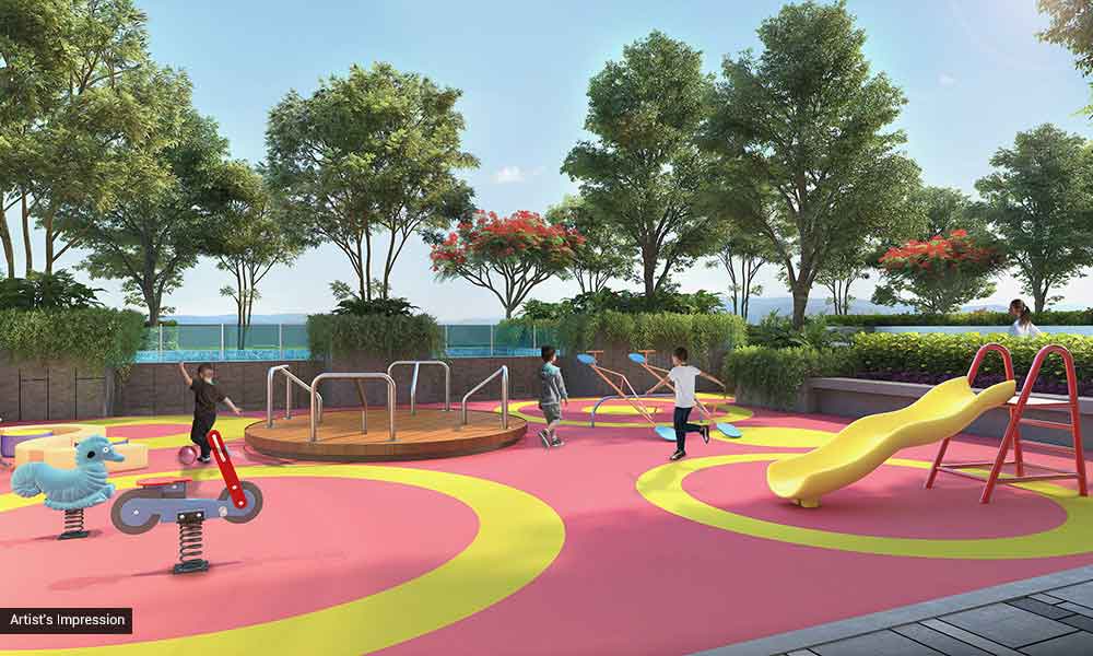 Kid's Play Area in TW Gardens